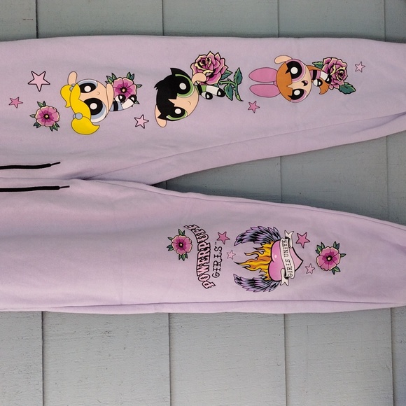 Powder Puff Girls Pants - Powder Puff Girls Sweat Pants